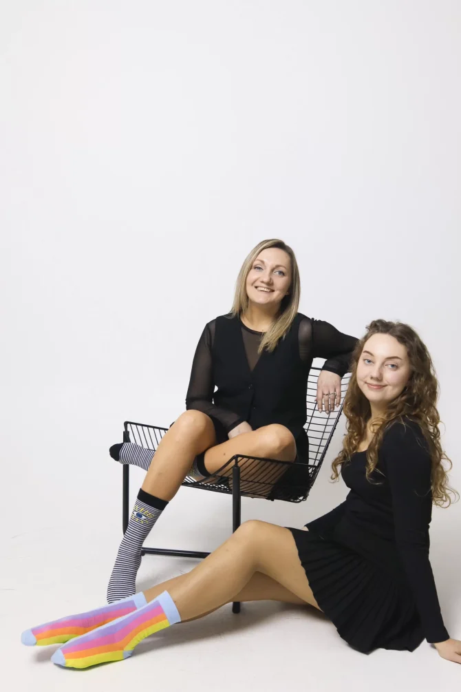 Krāsainas zeķes, Latvijā radīts dizains, Latvijas zīmols