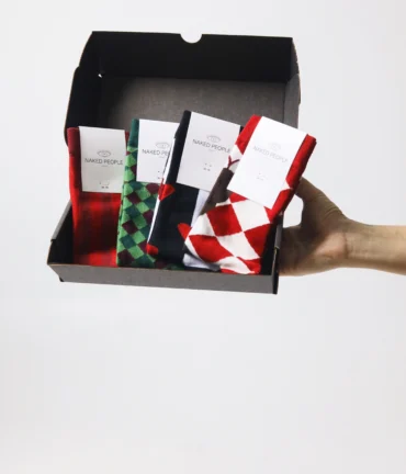 Zeķu dāvanu komplekts, krāsainas zeķes